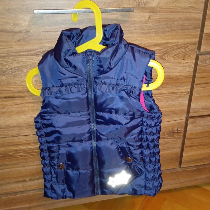 Bezrękawnik dziewczęcy 98