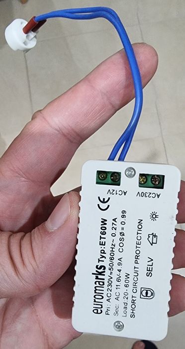 Transformador EuromarkS Typ: ET60w