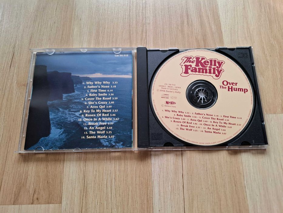 The Kelly Family – Over The Hump CD 1994 hit An Angel folk pop rock
