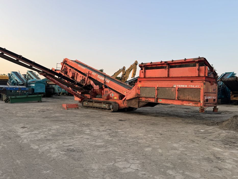 Terex Finlay 693 mobilny przesiewacz Sortownik