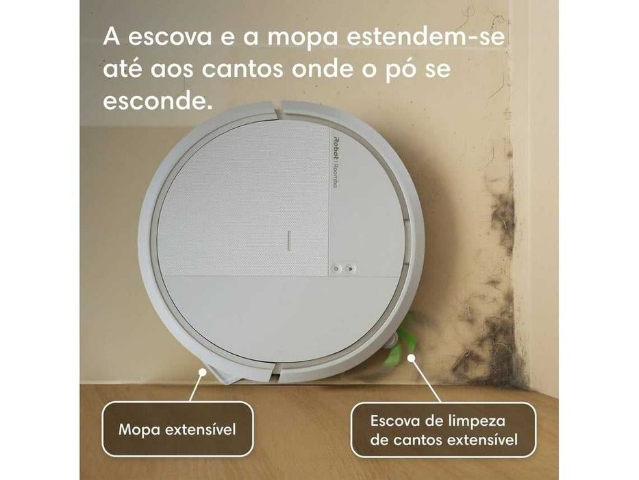ARTIGO NOVO — Aspirador Robô iRobot Roomba 115 Combo Autoempty (Autonomia: 270 min - Branco)