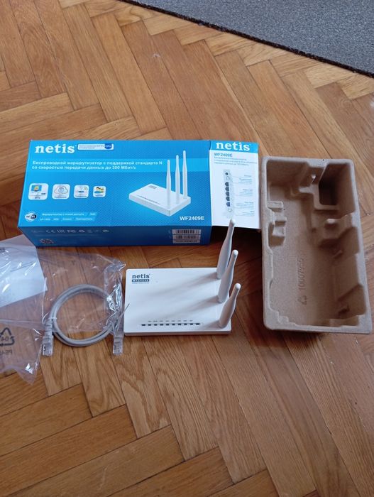 Роутер,(Безпровідний маршрутизатор )Netis wf2409E: 700 грн ...