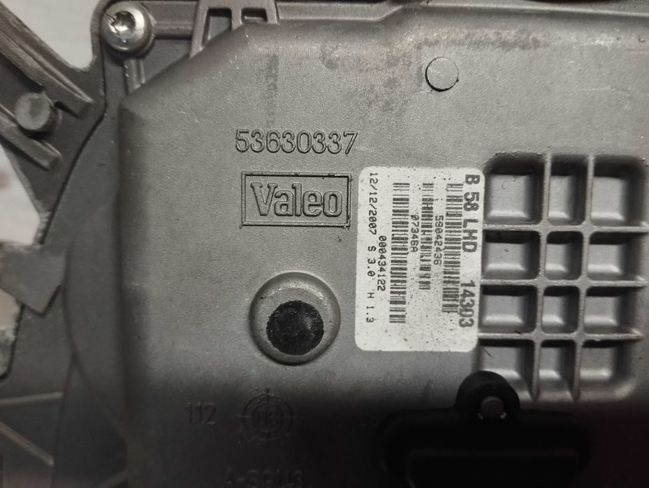 MOTOR DO LIMPA VIDROS FRENTE DIREITO / ESQUERDO CITROEN C4  PICASSO I  B58LHP 53042446 B58LHD 53042436