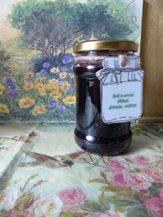 Na tej aukcji 3 słoiki. Aronia tłoczona na zimno
