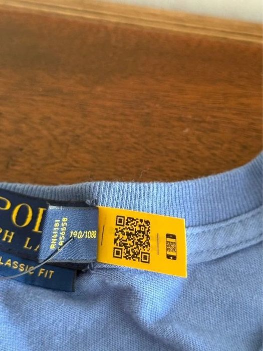 Polo Ralph Lauren T-shirt Classic Fit – Azul – Tamanho xxl