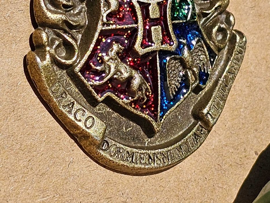 Metalowy Pin Harry Potter, Hogwart, pin HP, broszka, przypinka.