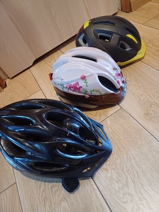 Kaski rowerowe, duży,średni i mały
