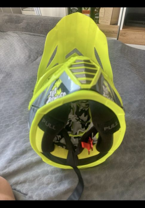 KASK FULL FACE dzieciecy