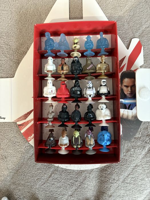 stikeez lidl star wars, smerfy, owocki, potwory i zwierzątka