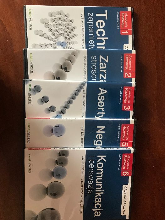 komplet 5 CD edukacyjnych