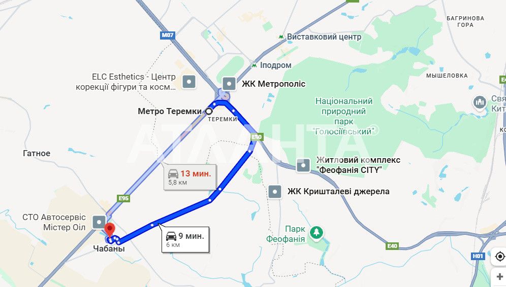 1-кімнатна квартира. Чабани.