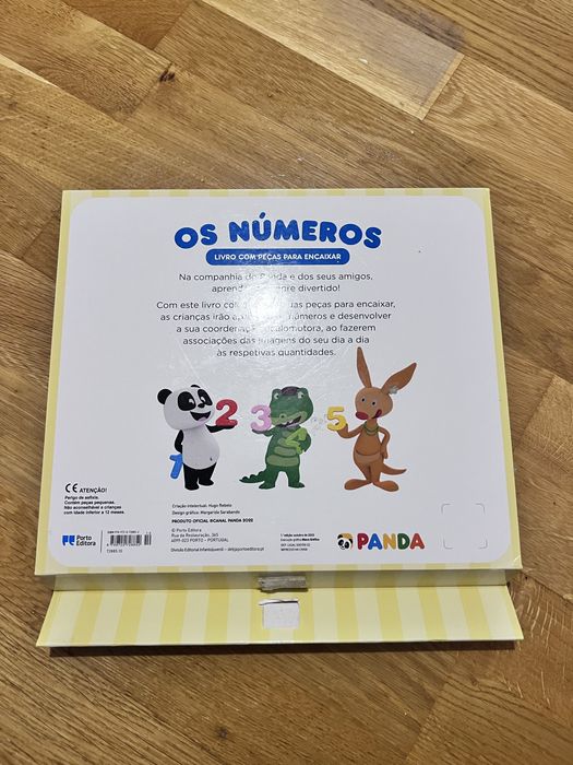 Canal Panda - os Números (livro com peças de encaixar)