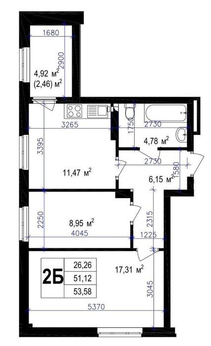 Продам 2-кімнатну квартиру у ЖК «Scandia», Бровари. IM