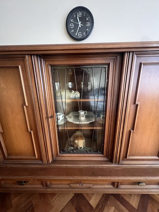 Kredens antyk szklane drzwi