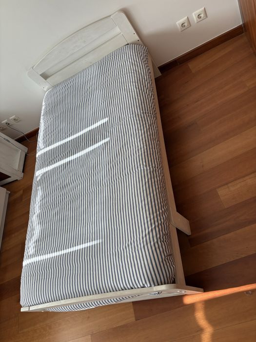 Cama rústica para crianca extensivel 1.40m/1,96m