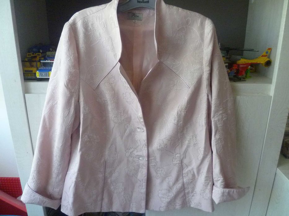 Marynarka damska 2 szt, żakiet Pióro 42-44 L XL