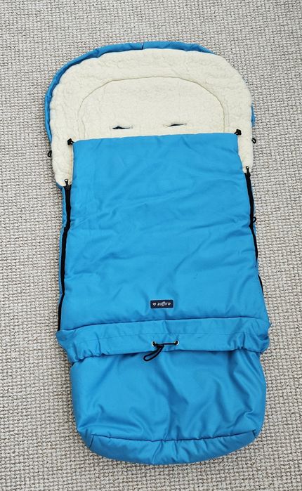 Зимовий конверт з подовженням блакитний