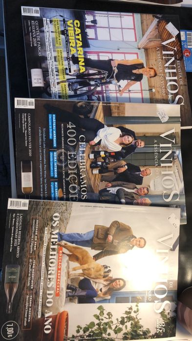 Revistas sobre vinhos