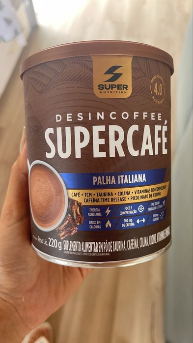 2 latas Supercoffee palha italiana desincoffe - 2 pelo preço de 1