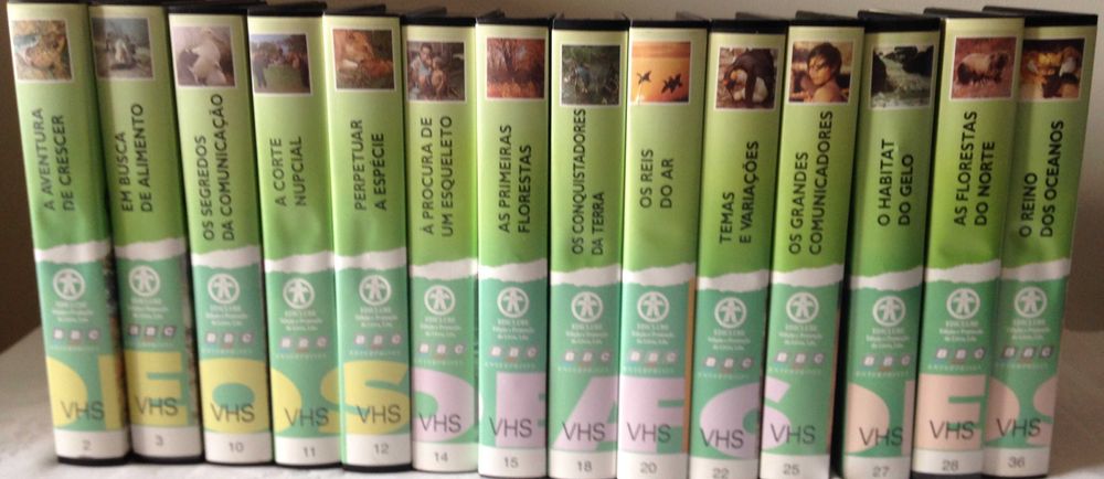 Desafios da vida - cassetes VHS