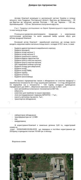 Підприємство по переробці сої, соєва переробка