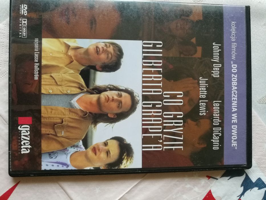 Film DVD Co gryzie Gilberta Grapea Johnny Deep Leonardo DiCaprio