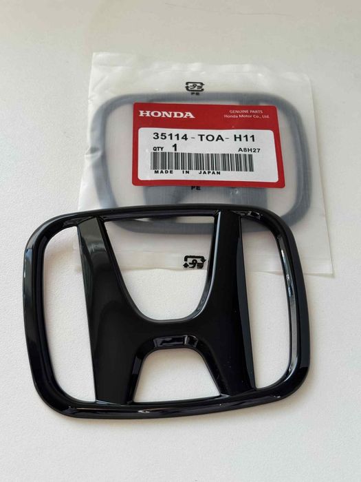 emblemat Honda czarny połysk [836] są 2szt.