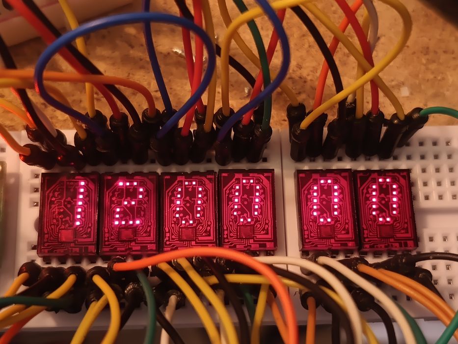Wyświetlacz LED ceramiczny HP 6szt \ TIL \