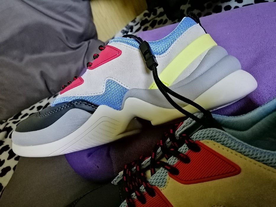 NOWE Z METKĄ buty Sneakersy ZARA półbuty Na Platformie /podwyższeniu