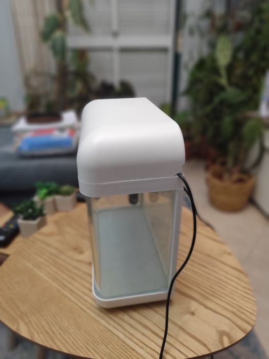 Aquário 7 Litros + Esponja de Filtro (Como Novo)