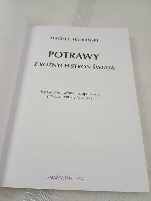 Potrawy z różnych stron świata. Maciej Erwin