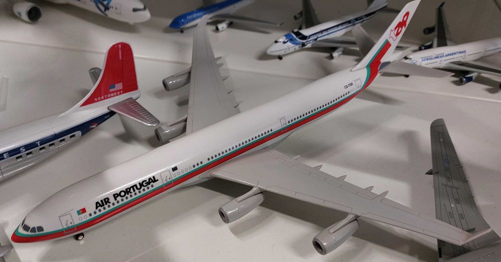 Airbus A340 Tap Air Portugal Escala 1/200 Avião Boeing Aviões