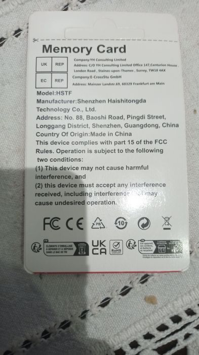Cartão SD não utilizado abri a embalagem nunca utilizei