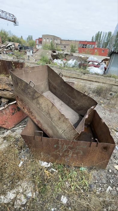 Короби металеві (ящики) — різні розміри, 18 грн/кг