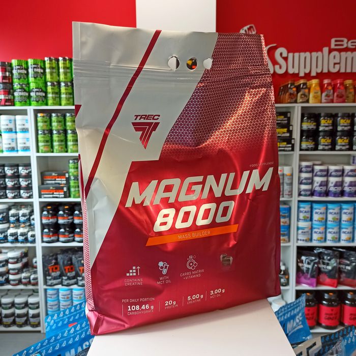 TREC Magnum 8000 5.45kg Gainer Odżywka Na Mase Czekoladowa