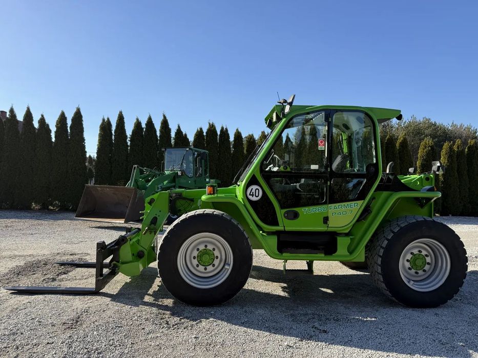 Merlo P40.7 40.7 / 2014 ROK / TELESKOPOWA / 7 METRÓW / BEZ DPF I ADBLUE / ZADBANA / SPROWADZONA Z NIEMIEC / PIĘKNIE UTRZYMANA / ORYGINAŁ / DEUTZ / KLIMA / 33.7 26.6 42.7 38.7 531-70 532-70 735 741 634  Ładowarka teleskopowa Kramer Schaeff Manitou Weideman