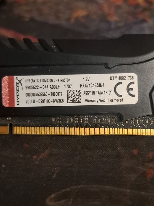 Pamięć Ram 16GB DDR4 4x4GB
