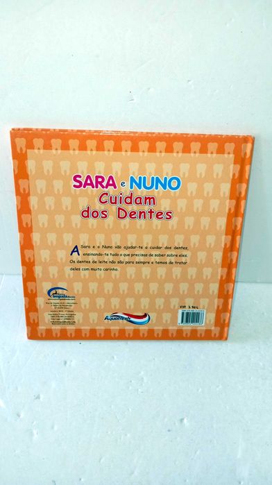 Sara e Nuno  cuidam dos dentes