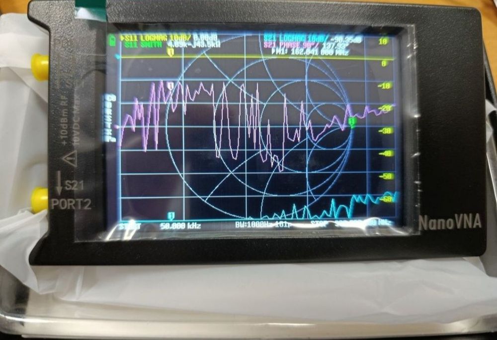 Analizator nanoVNA 4 cale