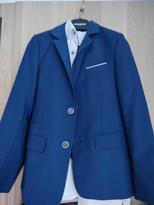 Garnitur chłopięcy komunijny r. 140