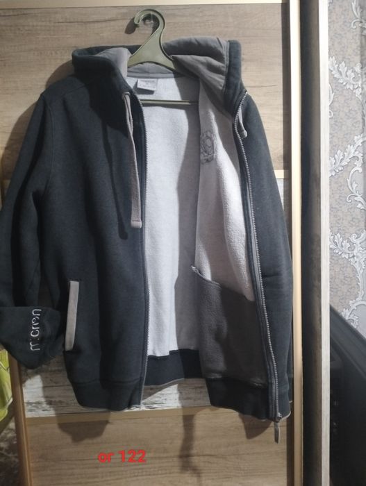 Чоловіча тепла кофтина  на змійці