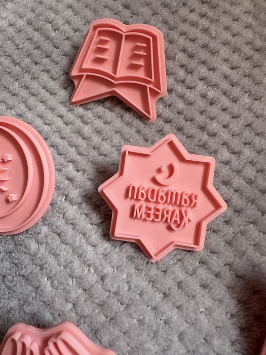 8 moldes para bolachas Ramadao - Eid Mubarak