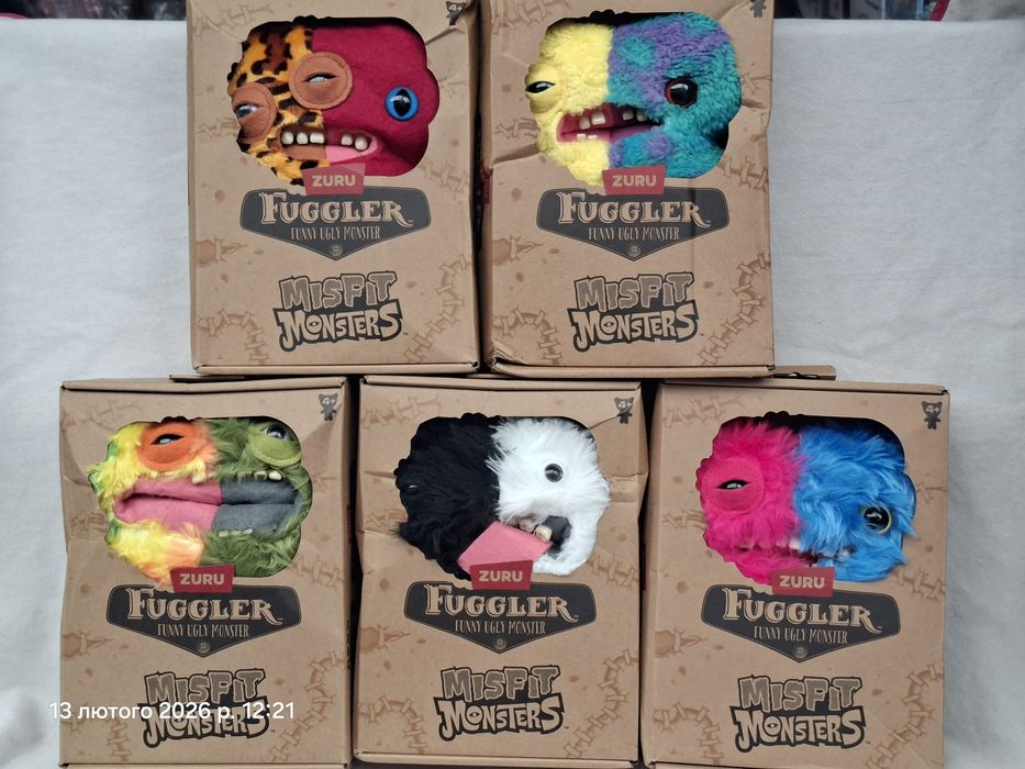 Fuggler мякі фаглер фуглер багато видів 22 см оригінал тік ток тренд