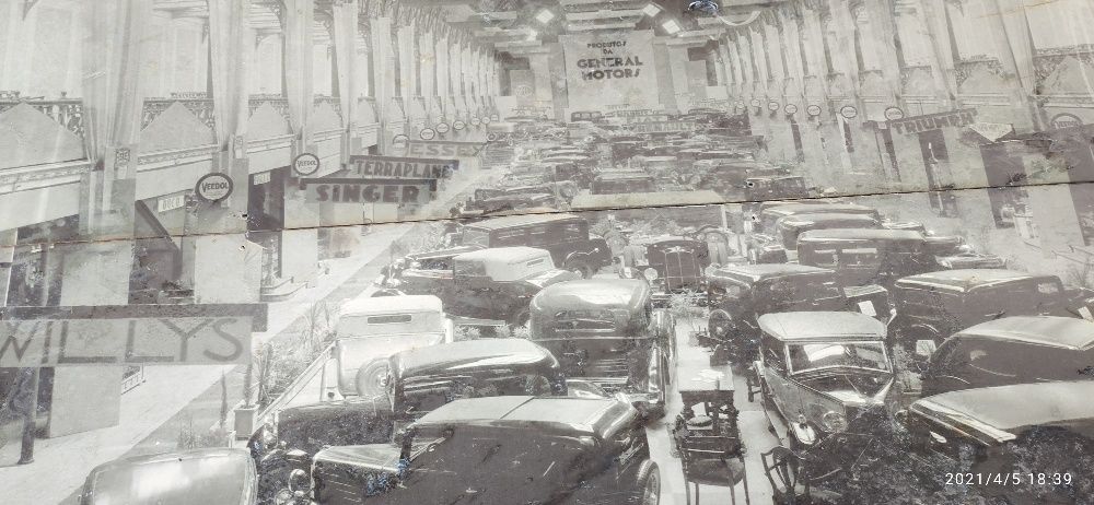 Placa Publicitária Salão automóvel Porto