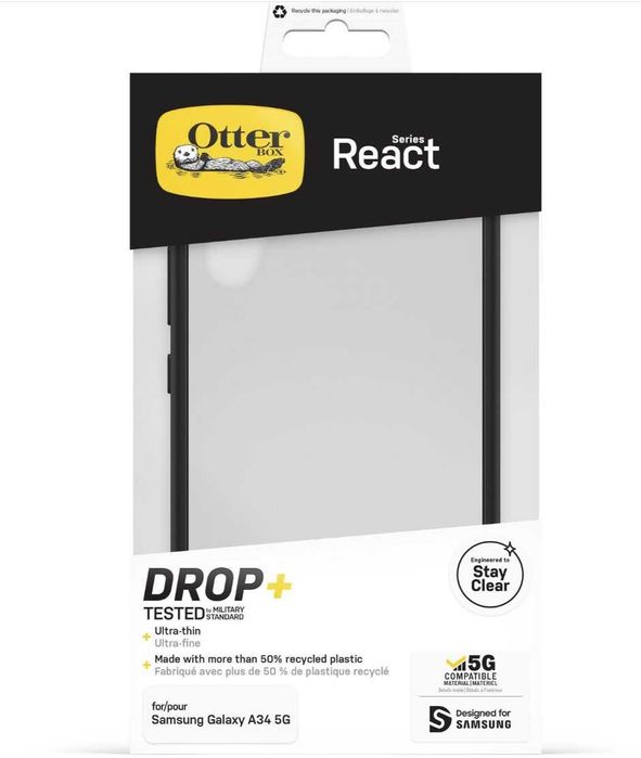 Оригинал! Фирменный чехол Otterbox React Samsung A34 SM-A346