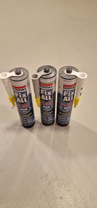 3x  elastyczny uszczelniacz hybrydowy FIX-ALL FLEXI 290ml