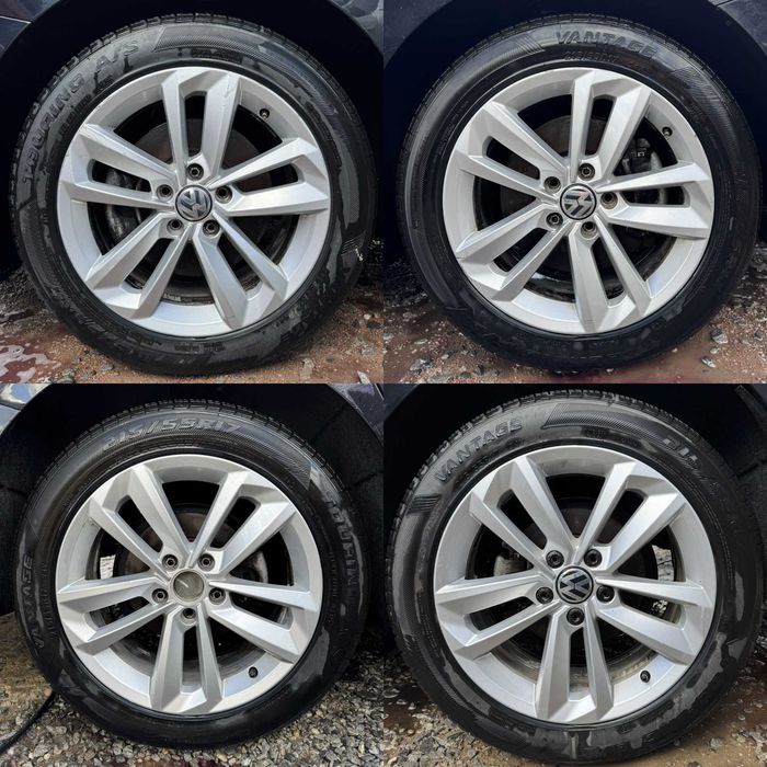Диски колеса з гумою R17 5x112 Volkswagen Skoda 7J ET43 фольцваген шкода