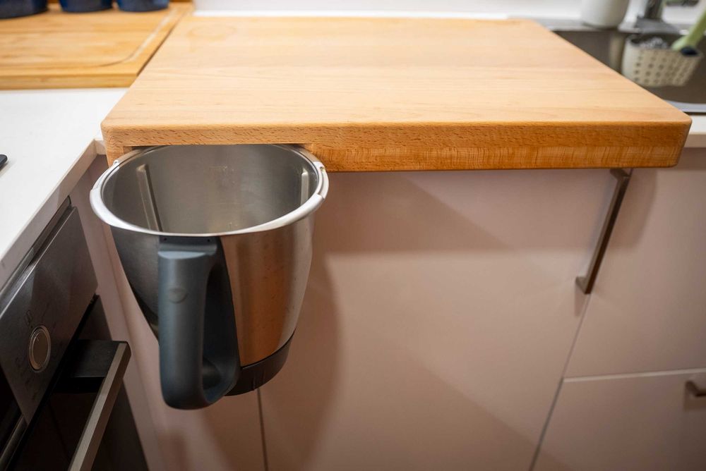 Tábua de corte Vorwerk com encaixe para o Copo Bimby