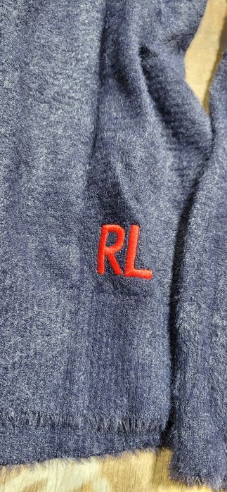 Sweter alpaka premium milutki granatowy premium miś tous