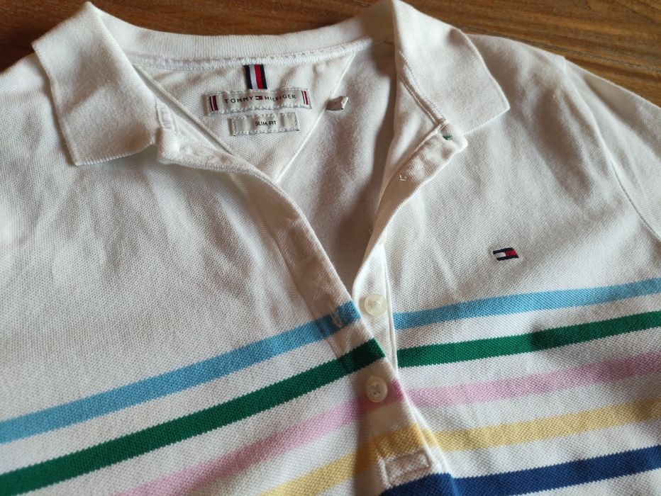 Koszulka polo damska Tommy Hilfiger, r. S, bdb